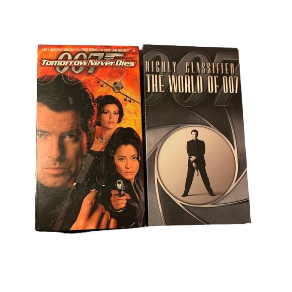 Tomorrow Never Dies James Bond 007 Limited Edition VHS box set 1998 Brosnan - Picture 8 of 13